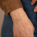 Nova │ Dainty Chain Bracelet - Bee & Berry