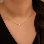 Lina │ Pearl Necklace - Bee & Berry