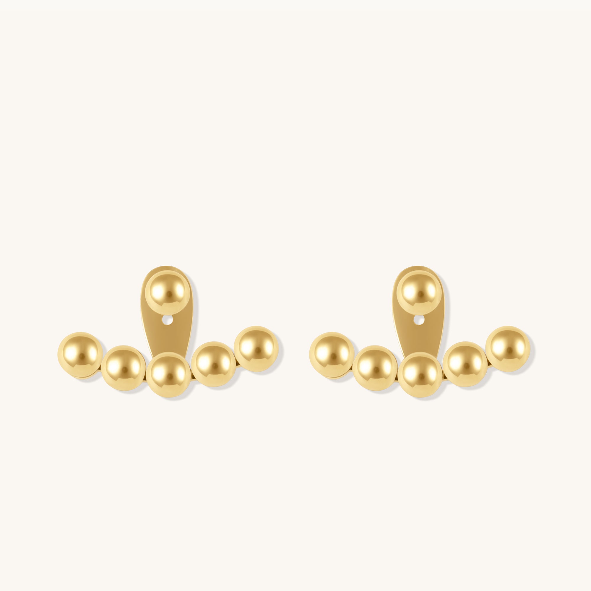 Rumi  │ Dual Stud Earrings - Bee & Berry